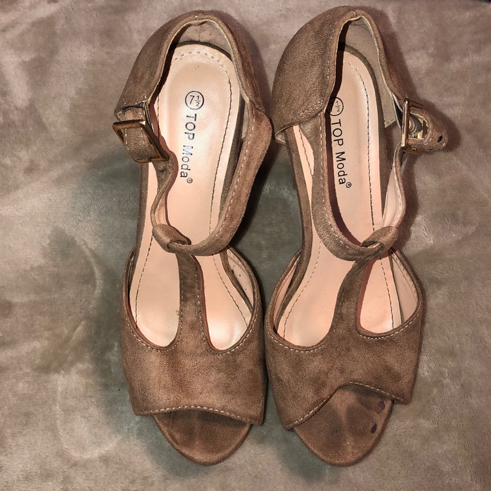 Taupe Heels